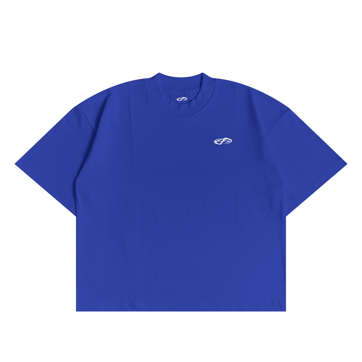 BOXY FIT T-SHIRT ROYAL BLUE