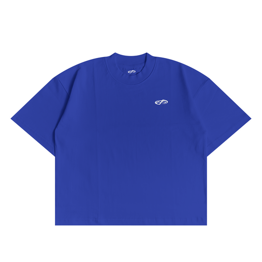 BOXY FIT T-SHIRT ROYAL BLUE