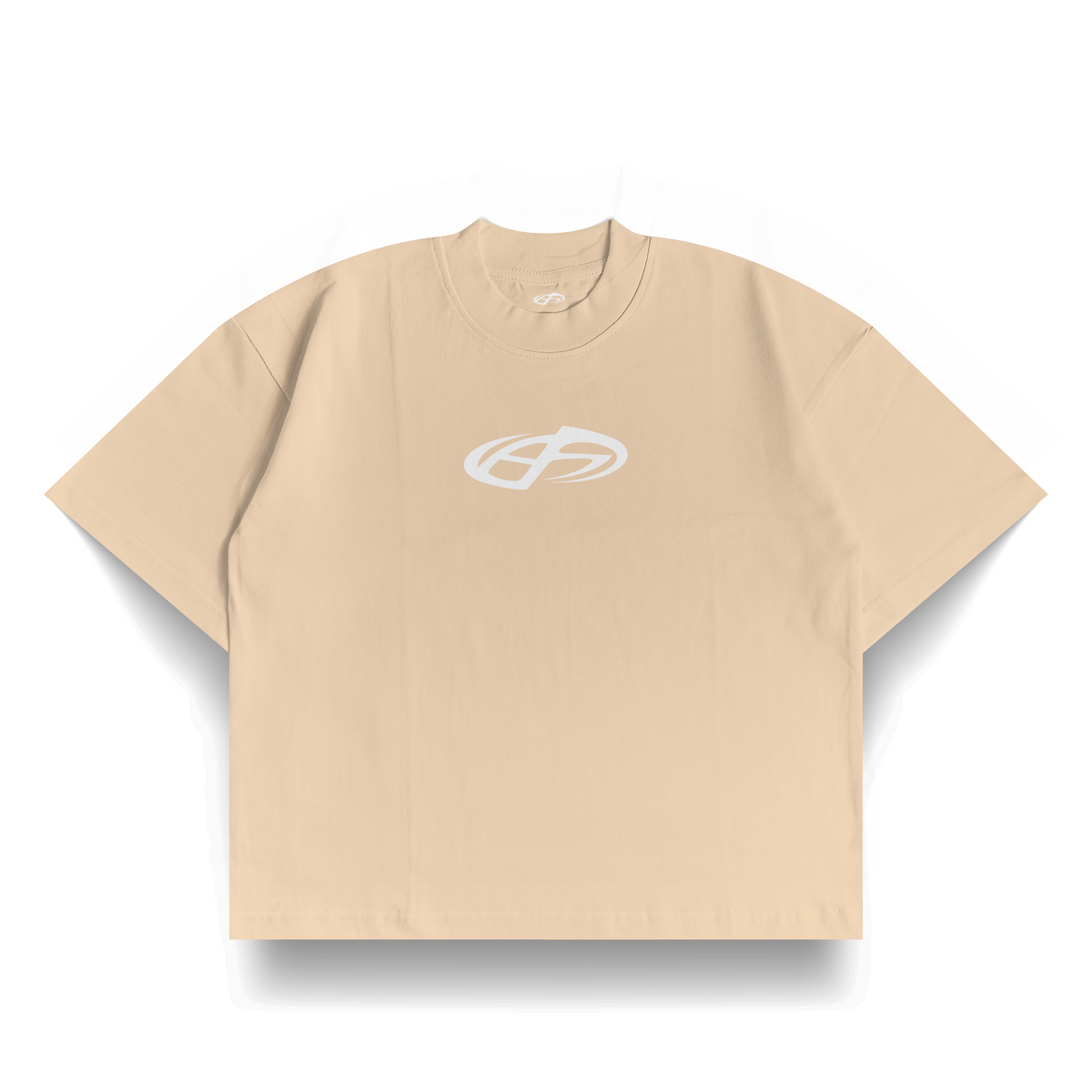 BOXY FIT T-SHIRT BEIGE