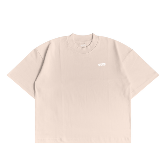BOXY FIT T-SHIRT CREAM