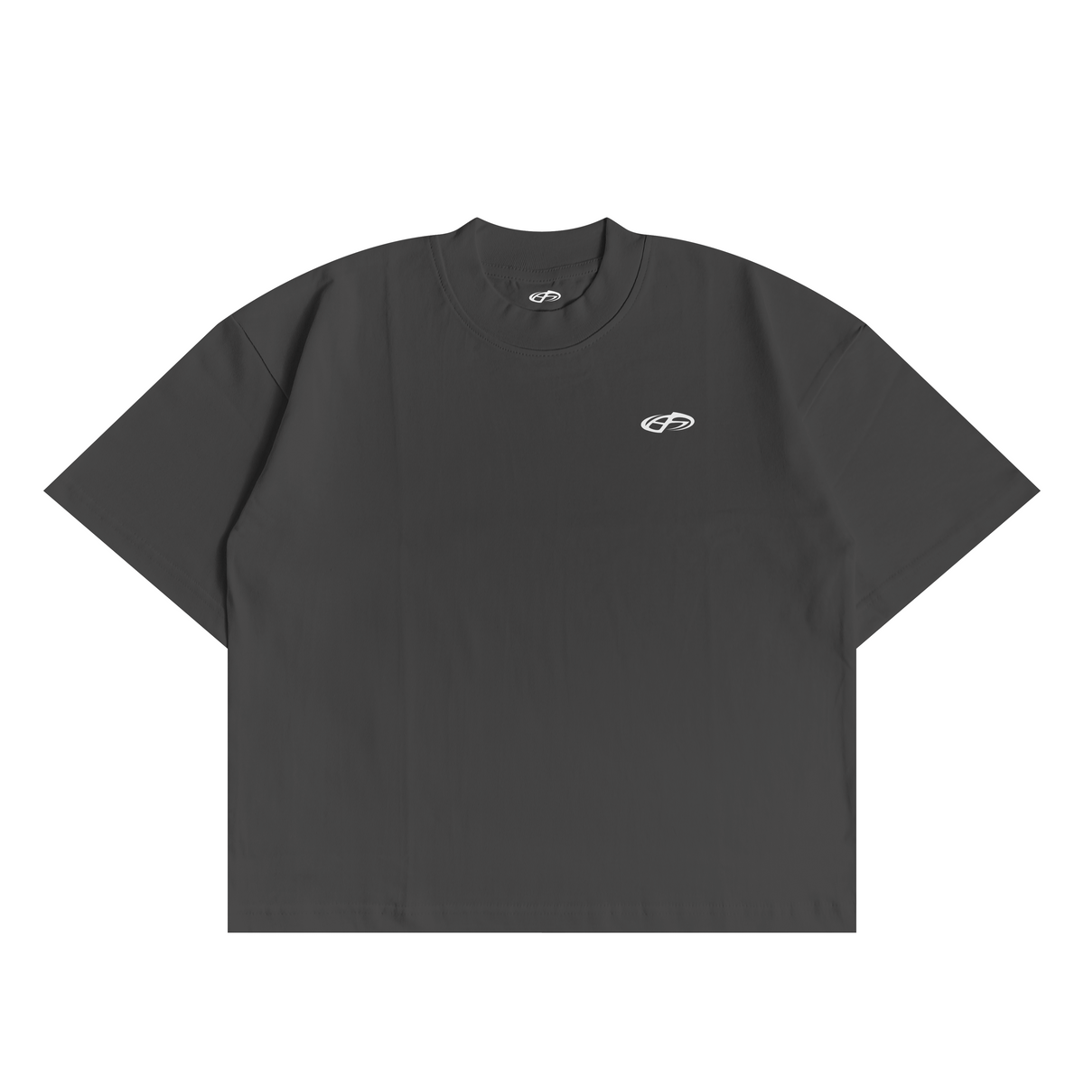 BOXY FIT T-SHIRT STEEL GREY