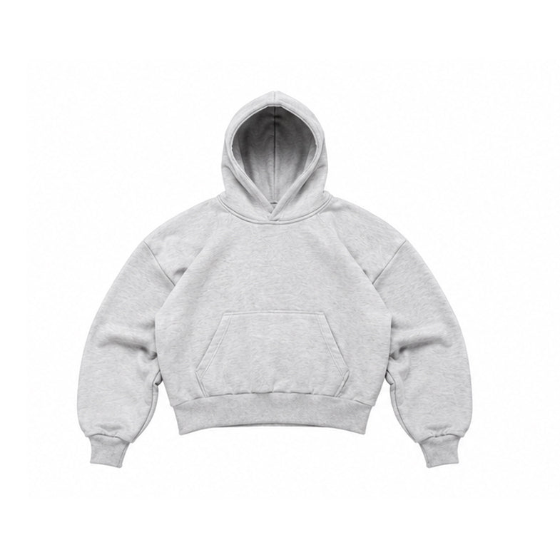 BOXY FIT HOODIE MELANGE