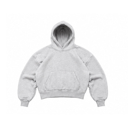 BOXY FIT HOODIE MELANGE