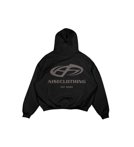 HOODIE BOXY AISE BIGLOGO - Back