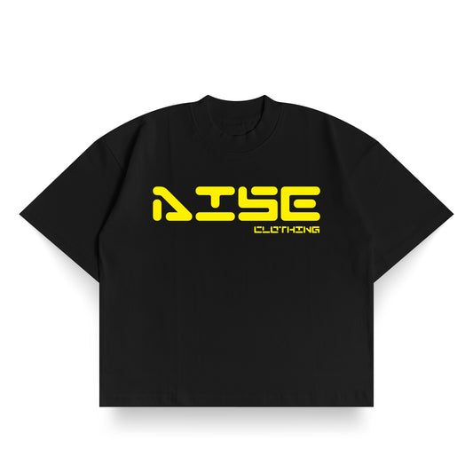 BOXY FIT T-SHIRT AISE ELECTRIC - Front