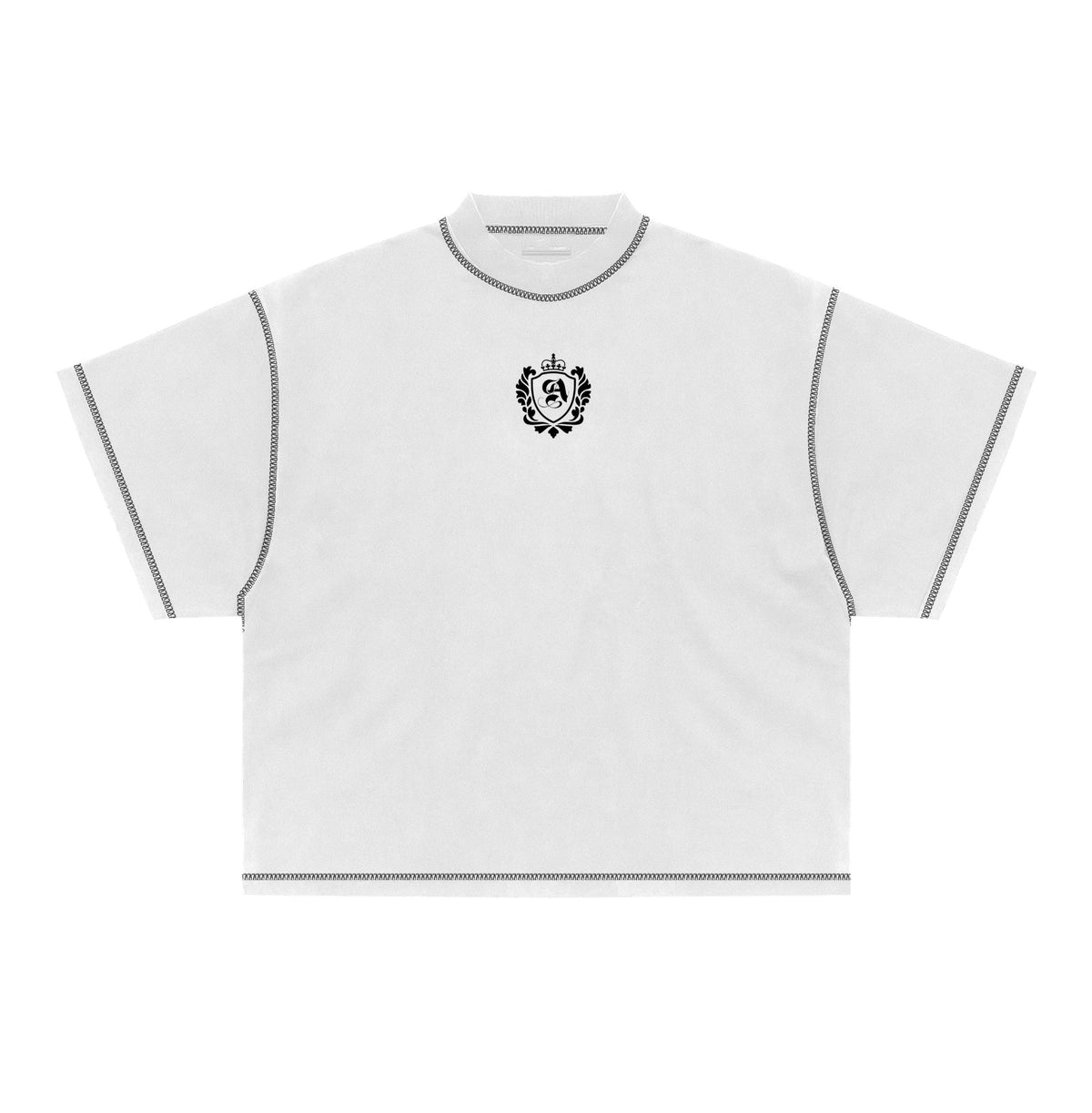 BOXY FIT T-SHIRT AISE CLUB - Front