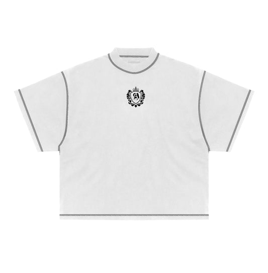 BOXY FIT T-SHIRT AISE CLUB - Front